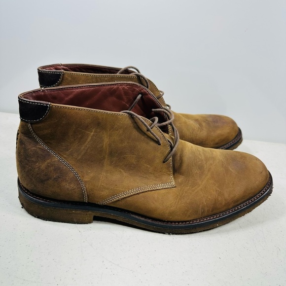 Johnston Murphy 25-1870 Copeland Chukka Boots Brown Leather Men\'s Size 12M main image 4